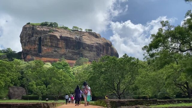 Sigiriya or Sinhagiri is an ancient rock fortress located in the North Matale District, Dambulla in the Central Province of Sri Lanka