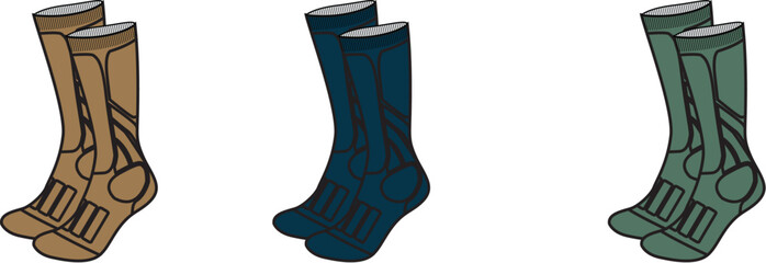 Colorful Socks A Cozy Collection of Knitted Comfort and Style