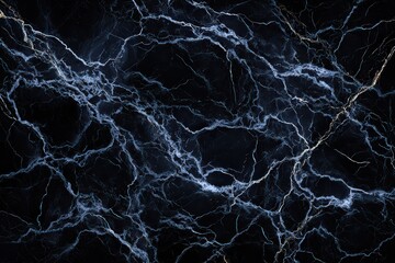 Abstract Dark Textured Background with Blue White and Gold Veins Glowing Lines and Dotted Pattern