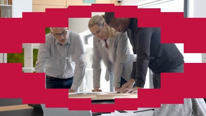 Modern Dynamic Corporate Shape Transitions