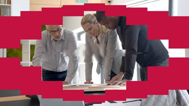 Modern Dynamic Corporate Shape Transitions