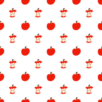 A red apple pattern