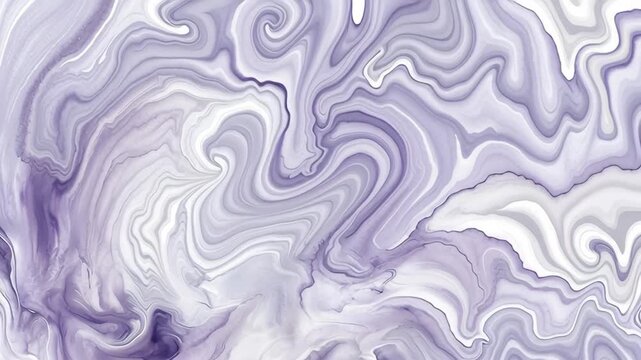 A beautiful purple and white swirl pattern. The swirls are of varying sizes. The colors are vibrant. A watercolor texture with soft lavender and light gray background