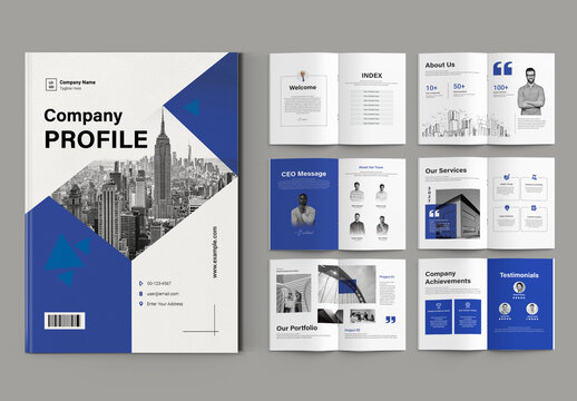 Company Profile Brochure Template
