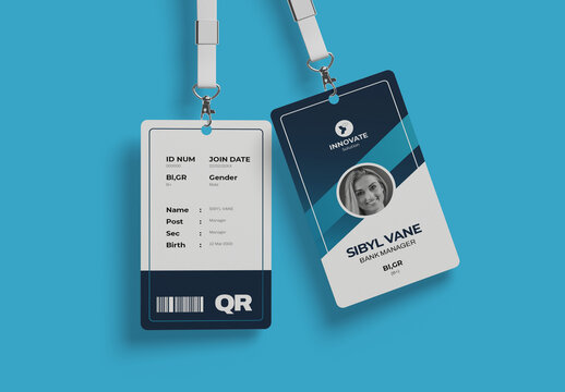 ID Card Design Template