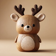 나무로 만든 사슴