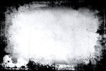 Black and white grunge. Distress overlay texture. Abstract surface dust and rough dirty wall background