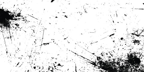 Different distressed black grain texture Distress overlay vector scratched grunge urban.