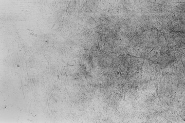 scratch overlay, aged surface texture, gray background, black scratches and noise on white wall