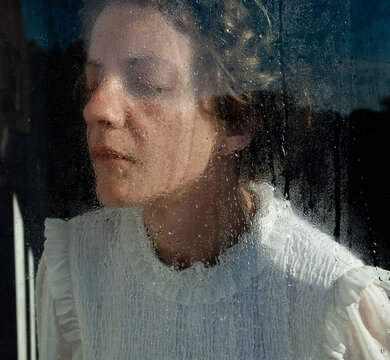 Through the window 
