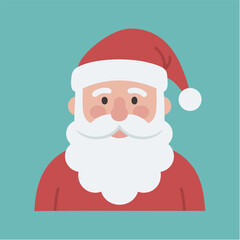 SantaClausMinimalPortrait (サンタクロースのミニマルポートレート)