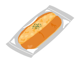 たまごパンのイラスト