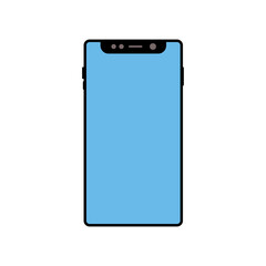 Realistic Mobile Device Frame Transparent Background