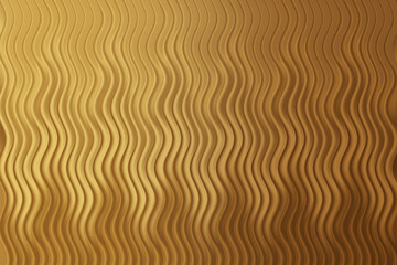 Elegant gold gradient background with wavy lines creating a luxurious and sophisticated abstract design element