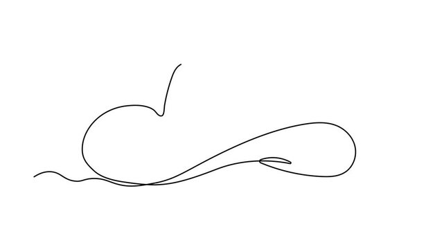 Abstract Hat with Large Brim, Wide-brimmed Cowboy hat,Self drawing animation one continuous line draw, logo on white background