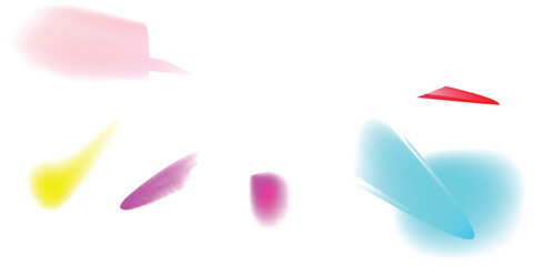 Vibrant abstract shapes for modern design work