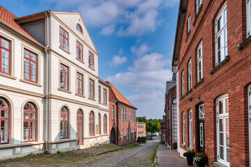 Fototapeta premium Plon is located in the Plon District, in the state of Schleswig-Holstein, Germany. It is situated on the shore of a large lake.