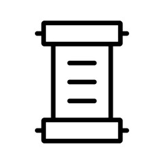 Scroll icon set featuring navigation, movement, page interaction, browsing, and user interface actions in a clean modern line graphic style