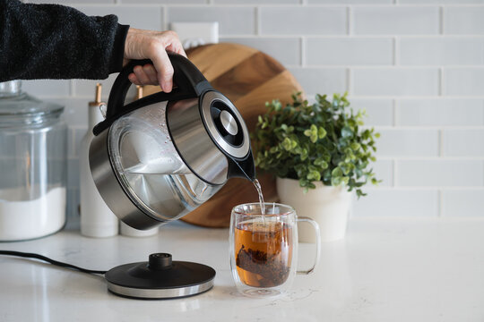 Pouring water for Tea