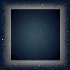 A glowing silver moonlight borders a midnight blue background with faint stars