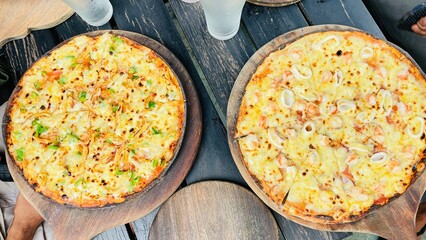 pizza in a pan