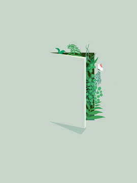 The door opening to nature