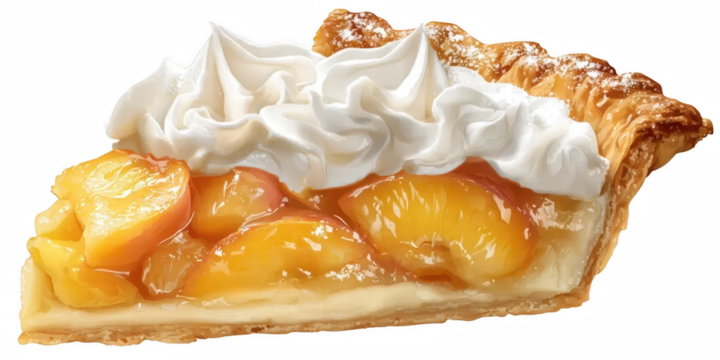 Slice of pumpkin pie isolated on transparent background with whipped cream topping on white plate pumpkin, dessert, pie, cream, baked, slice