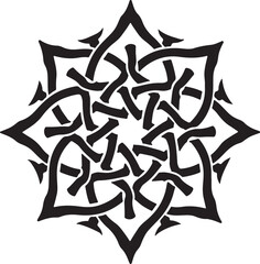 Celtic Floral Mandala Laser Cut Ornament Bundle