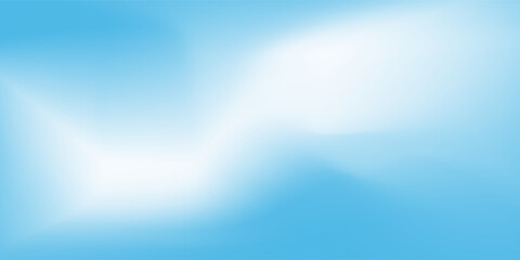 Foil background with metal mirror texture. blue gradient surface with light gloss effect