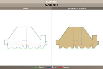 Custom dimensions file pockets file holders dieline crafted through vector mapping refining printing tone packaging fold die line setup defines strong pocket arrangement system