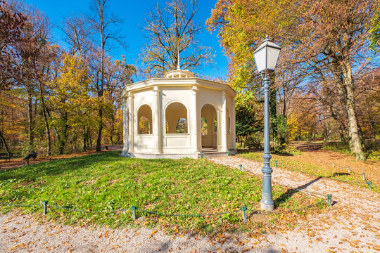  Autumn in Maksimir park in Zagreb, capital of Croatia 