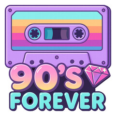 90s Foreve - Throwback 90s clipart, Retro 90s PNG shirt, 90s Digital graphic, 1990s vintage Shirt sublimation 
