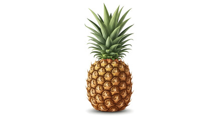 Fototapeta premium Pineapple Fruit Illustration