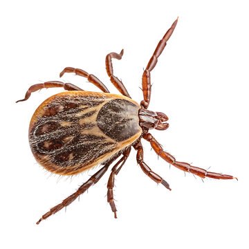Tick insect parasite isolated on a transparent background png