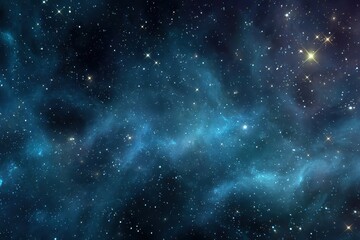 Obraz premium Stunning starry galaxy background with vibrant colors and glowing celestial bodies illuminating the universe