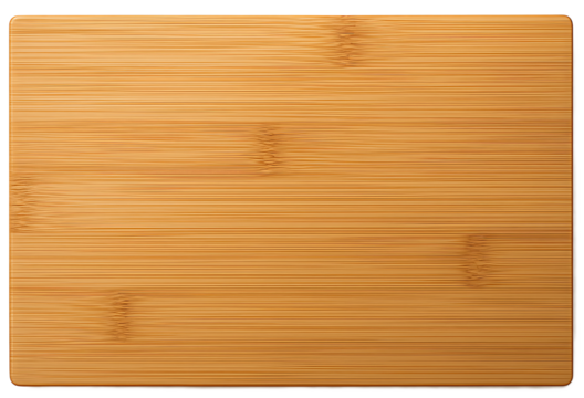 polished bamboo wood panel sign, horizontal layout,