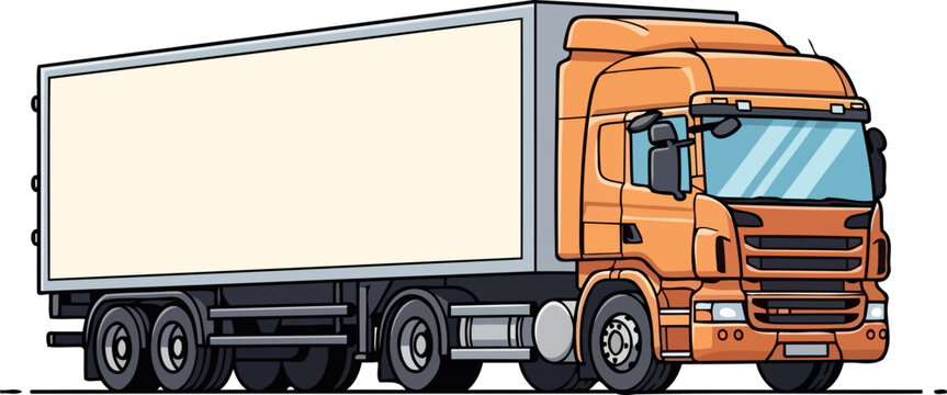 vibrant cargo conveyor embodying efficient logistics and dynamic commercial growth, isolated on transparent background