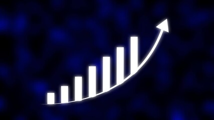 The 2086 new year business goals concept. businessman challenge chart development diagram digital economic exchange money new year plan profit Businessman increase up bar arrow graph chart..