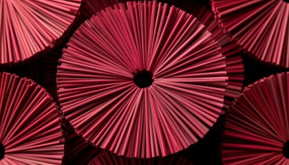 red and white umbrella