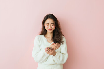 Obraz premium 心からのメッセージ ― あたたかな想いを届ける瞬間