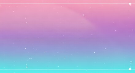 A soft pastel gradient background with subtle sparkling effects, evoking a dreamy and ethereal atmosphere.