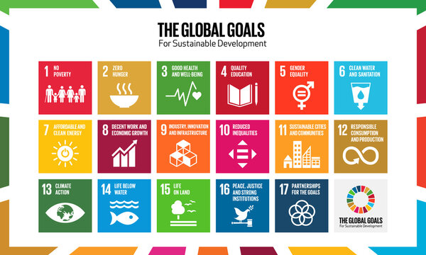 Sustainable Development Goals SDG background