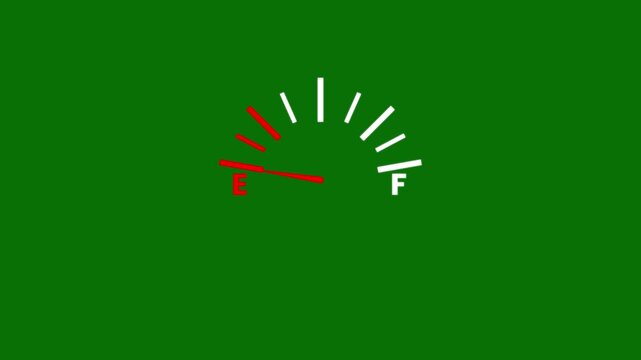 Speed meter icon sign animation. digital speed meter icon sign for car dashboard animated with alpha channel.engine fast hour, kilometer line, meter, minute modern number power realistic. 4K video