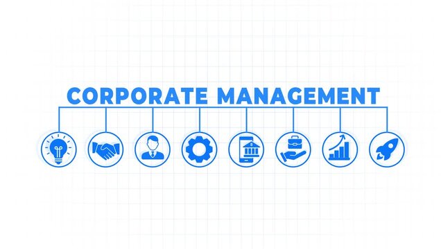 Corporate Management icon - vector illustration . corporate, management, office, teamwork, productivity, training, project, infographic, template, concept, banner, pictogram, icon set,