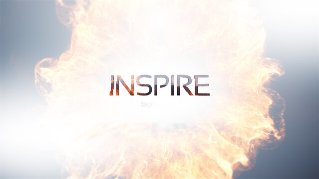 Inspire Logo and Text Intro Animation