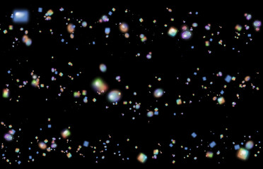 夜空の宝石のような星々