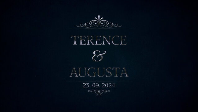 Silver Wedding Title 05