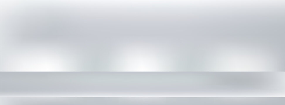 Abstract gray and white backgrounds gradient studio and wall texture vector and illustration