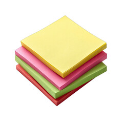 Stack of colorful sticky notes (1)