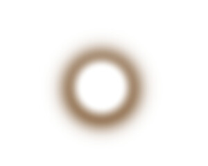 Soft glowing dark ring light on white background creating abstract circular blur effect. Minimal luminous halo design ideal for digital art, futuristic texture, and modern visual concepts.